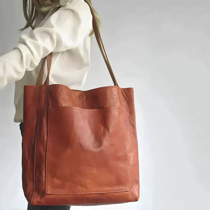 Elysia – Klassieke Leren Tote