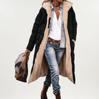 Fairford | Omkeerbare gewatteerde jas met wollen voering