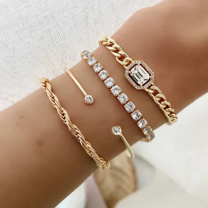 Domitia Calvina Gouden Armbandset | Afwerking